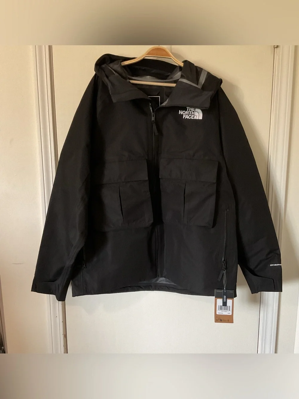 The North Face Dragline Ski Snowboard Black Aspen Alpine Performance Jacket L
